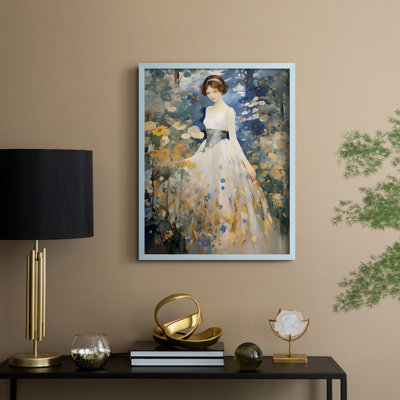 WOMEN Series DLVII - reproduction encadrée de qualité supérieure - prête à être accrochée - aucun clou requis