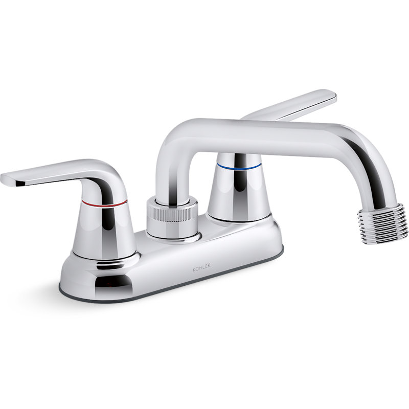 Robinet de lavabo utilitaire à deux poignées Jolt avec bec 3/4