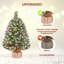 2Pcs Lighted Artificial Christmas Tree-1461891390