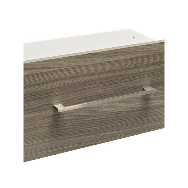Tiroir moderne SuiteSymphony H 9,96 po x l 16,65 po, Gris naturel