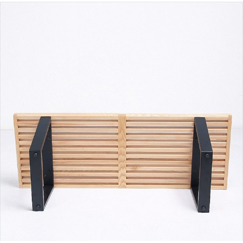Banc Nesly, Noir/naturel
