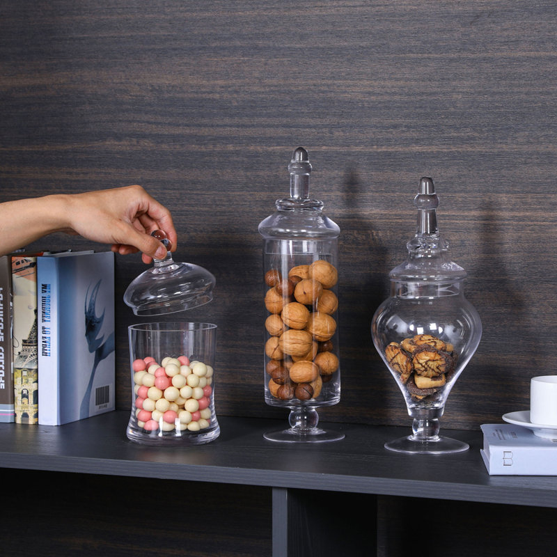 Egehan Glass Apothecary Jar