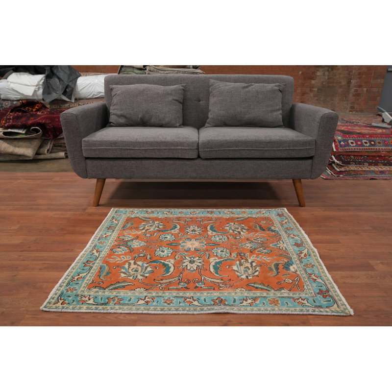 Tapis traditionnel rétro 3 x 4