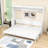 Wood Murphy Bed with Shelves-1482581208-1482581211