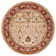 Evie Oriental Handmade Tufted Wool Ivory/Rust Area Rug