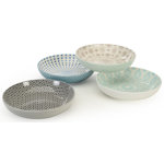 Clearbrook 22 oz. Pad Print Dining Bowl Set