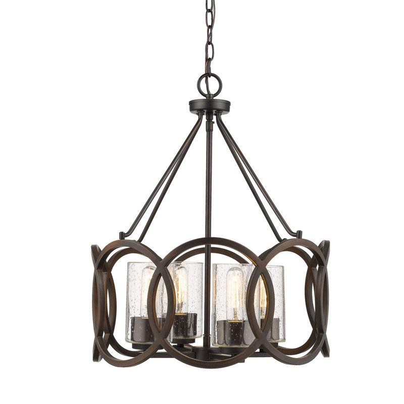Delano 4 - Light Dimmable Classic / Traditional Chandelier