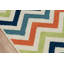 Tapis intérieur / extérieur vert / bleu Irita-912290478