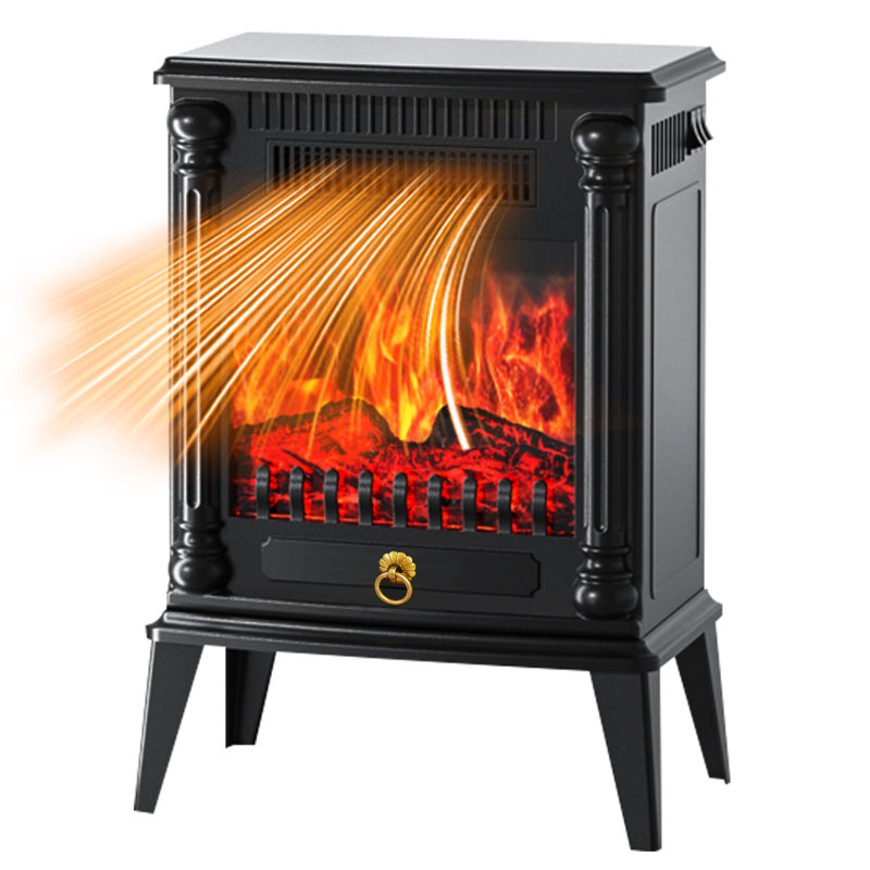Winston Porter Electric Fireplace Heater (15"x9"x21.02")