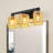 Adonus 3 - Light Dimmable Rattan Vanity Light