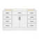 Osoria 60'' Solid Wood Single Bathroom Vanity Base Only, Base Cabinet without Top