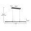 Ailah 3 - Light LED Kitchen Island Pendant-1599463928