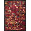 Vintage Mid Century Chinese Silk Small Scatter Size Rug