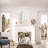 Distressed Solid Wood Arch Mirror-1405248095