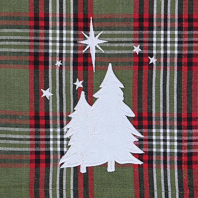  North Star Green Table Runner 13" X 36", 36" L x 13" W