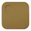 Table basse brun jaunâtre ultrabrillant