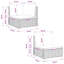 212cm Wide Patio Sectional Set-273259415-273259400