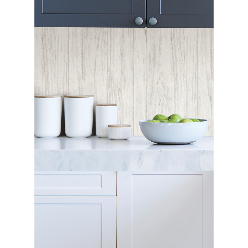 Brixton Plank Self Adhesive Wallpaper