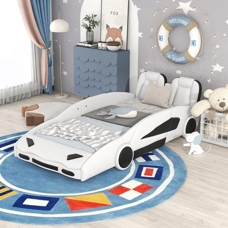 Lit plateforme avec roulettes Race