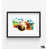 Black Single Picture Framed with Mat selected