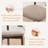 Upholstered 25'' Counter Stool with Solid Wood Frame-1871850528-1871850558