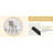 Adjustable Dining Table Set, Mdf & Metal, Modern Style For Dining & Kitchen