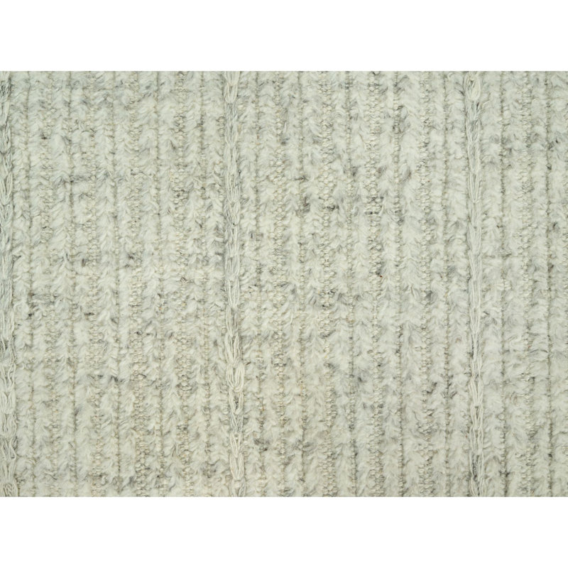 Tapis oriental en laine tissé à la main 8 pi 3 po x 10 pi Coventry Gray Cord Collection