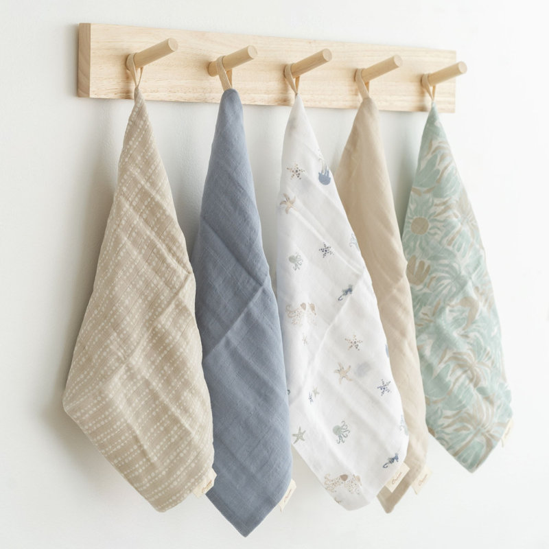 Cove 5-pc. Wash Cloth Set (sea Life)