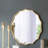 D40" Round Sunburst Wall Mirror