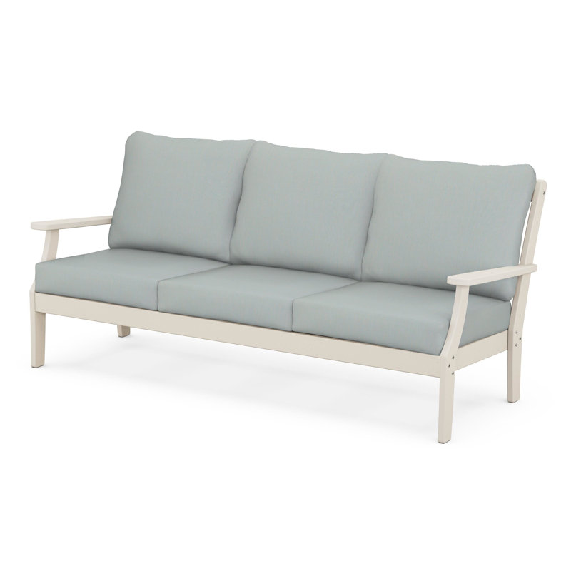 Braxton Deep Seating Sofa, Sand, Spa