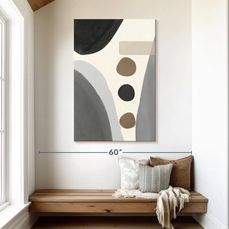 Avery Grey Mountain, 48" H x 32" W