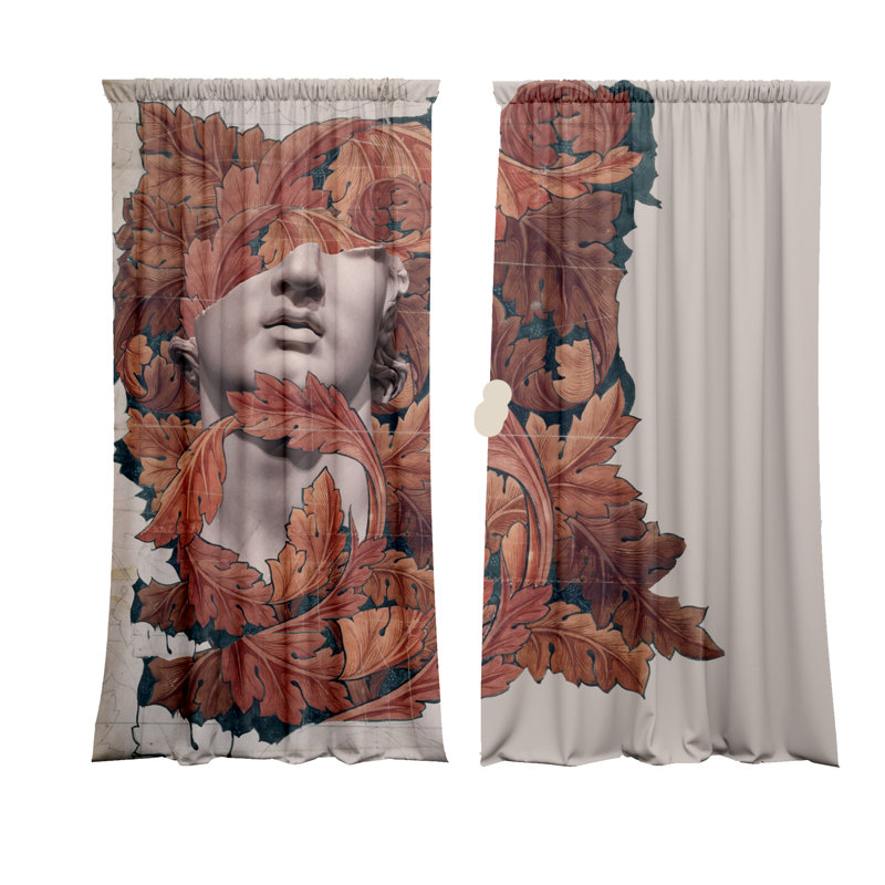Blackout Curtain Panel Pair, 148 W x 250 D cm