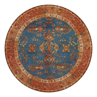 Indoor/Outdoor Traditional Area Rug