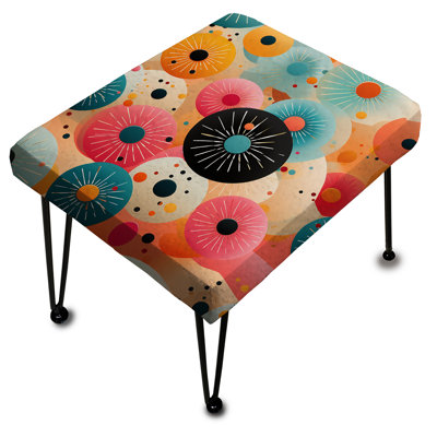 Dorismond - Midcentury Rectangle Ottoman