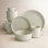 Zuma Stoneware Dinnerware Set - Service for 4