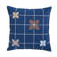 Grid & Flowers Pillow Cover 20x20 Inch-2099437291