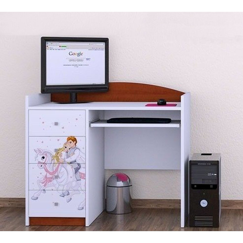 Beresford 100cm Computer Desk, Brown