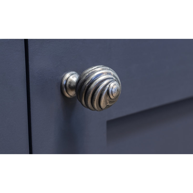 Pewter Twist Cabinet Knob, 8