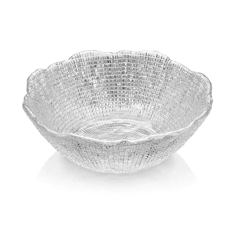 Diamante' Salad Bowl, Clear