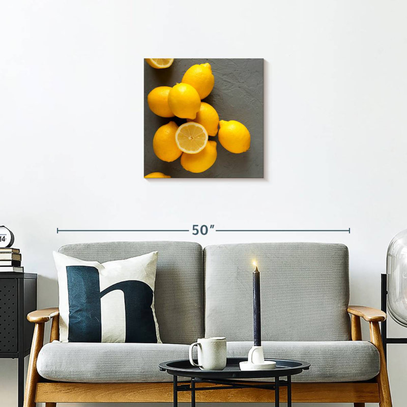 Yarlin Meyer citrons, H 20 po x l 20 po