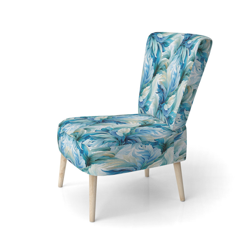 Chaise d'appoint rembourrée Oceanic Mirage Tropical