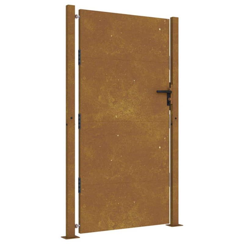 Maingrette Brown Metal Gate, 105cm H x 205cm W