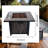 Square Gas Fire Table With 50,000 Btu, Includes Lava Stone & Rainproof Cover