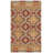 Blossom Tufted Wool/Cotton Performance Oriental Rug in Green/Gold-95854649