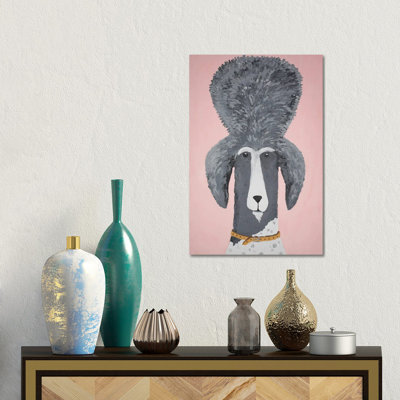 King Poodle - Framed Wall Art Print