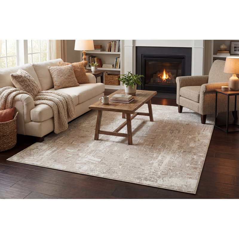 Newhouse 2570-810 BEIGE / IVOIRE, Rectangle 6 pi 7 po x 9 pi 6 po
