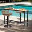 Tabouret d'extérieur 33,5 po-1269567729