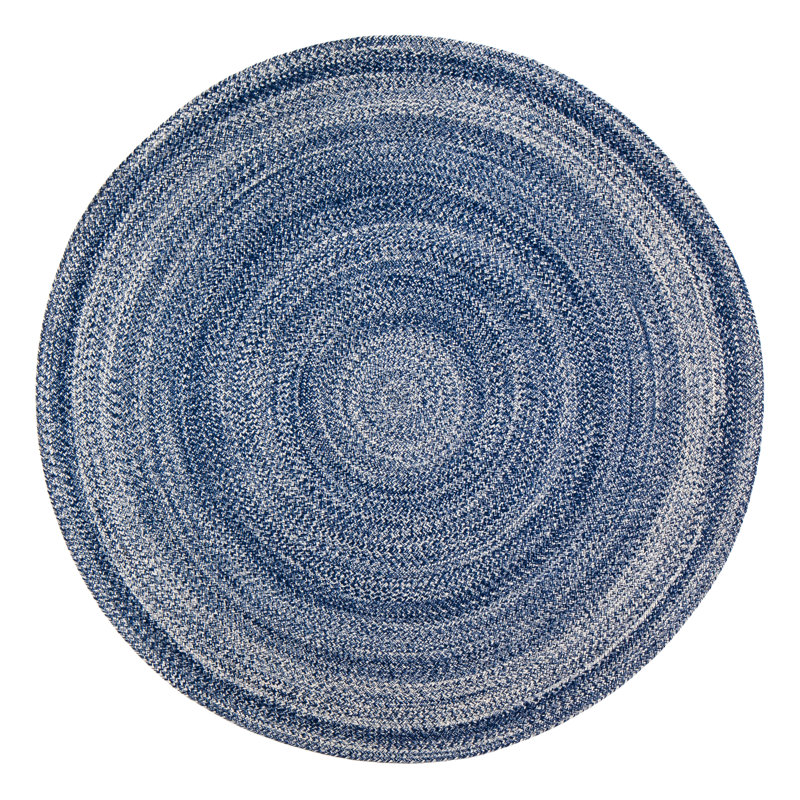Round Mikayel Jute / Sisal Hand Woven Area Rug, Round 122cm
