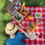 Wicker Picnic Basket For 2