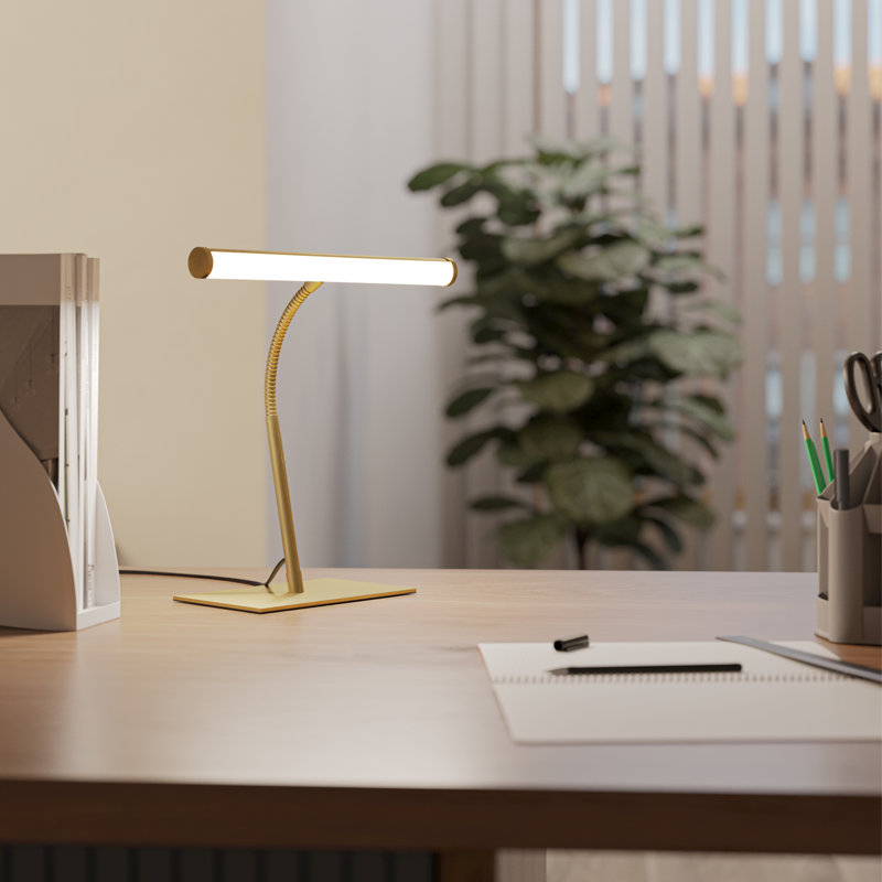 Riccione LED Tuneable Desk Lamp, Brown